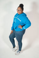 Tackle Any Battle Hoodies (Light Blue)