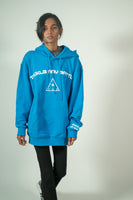 Tackle Any Battle Hoodies (Light Blue)
